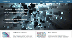 Desktop Screenshot of chrisreeser.com